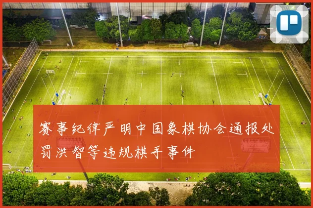 赛事纪律严明中国象棋协会通报处罚洪智等违规棋手事件